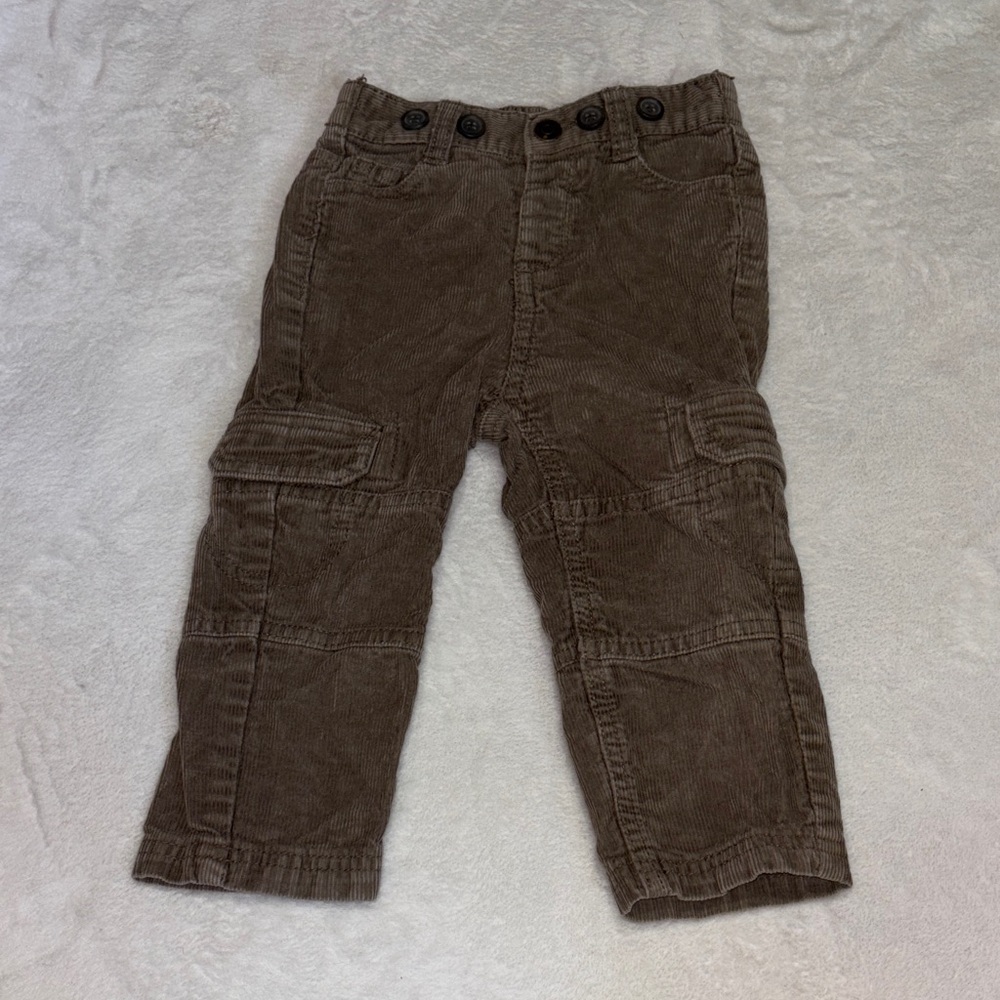 Joe fresh Brown Cargo Pants 12-18 months